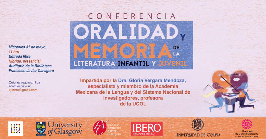 Conferencia «Oralidad y memoria de la Literatura Infantil y Juvenil»